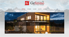 Desktop Screenshot of gefimmo.ch
